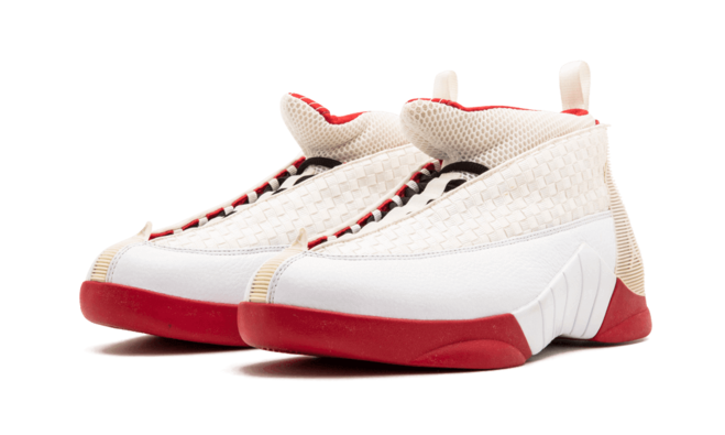 Air Jordan 15 History of Flight WHITE/RED