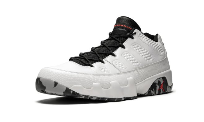 Air Jordan 9 Retro Low Jordan Brand Classic WHT/INF23-BLK-DK GRY-WOLF GRY