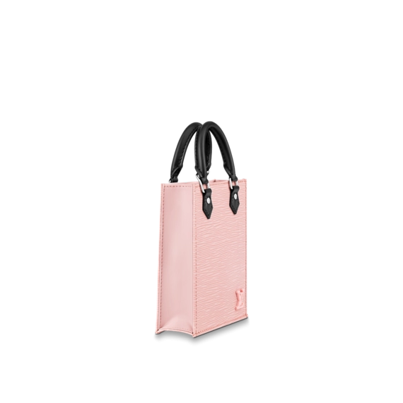 Louis Vuitton  Petit Sac Plat Rose Ballerine Pink / Black / Greige