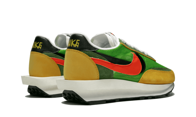 Sacai x Nike LDWaffle Trainer Green Gusto/Varsity Maize