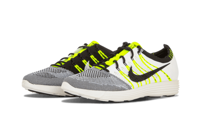 Nike Lunar Fly Knit HTM NRG WHITE BLACK-VOLT