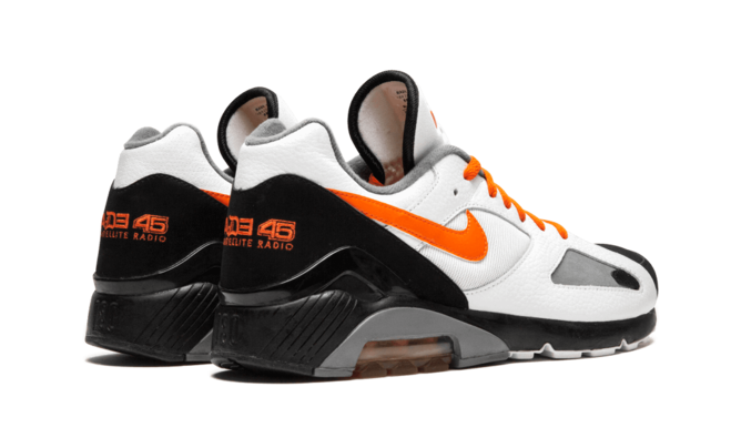 Nike Air Max 180 Shade 45 WHITE/BLACK/ORANGE