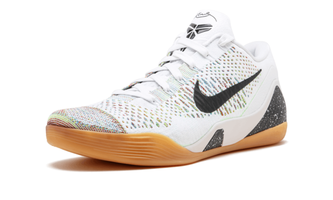 Nike Kobe 9 Premium HTM WHITE/BLACK-MULTI-COLOR