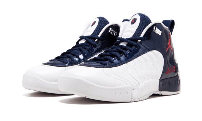 Jordan Jumpman Team Pro PE White/Varsity Red-Midnight Navy