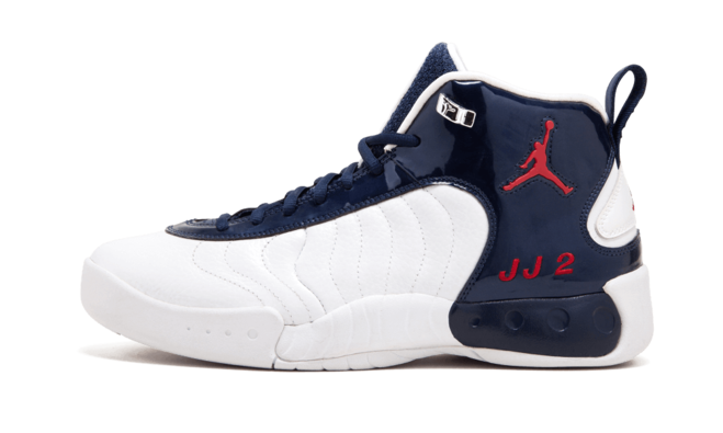 Jordan Jumpman Team Pro PE White/Varsity Red-Midnight Navy