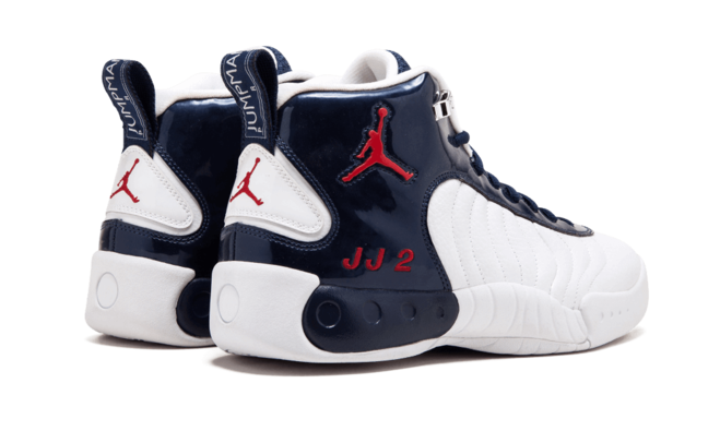 Jordan Jumpman Team Pro PE White/Varsity Red-Midnight Navy