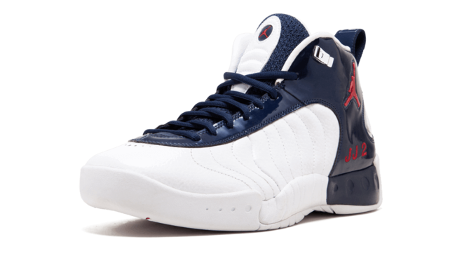 Jordan Jumpman Team Pro PE White/Varsity Red-Midnight Navy