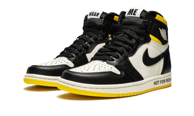 Air Jordan 1 Retro High OG NRG - Not For Resale SAIL/BLACK-VARSITY MAIZE