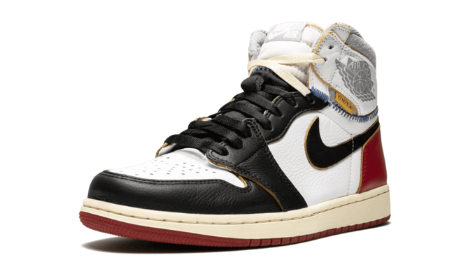 Air Jordan 1 Retro HI NRG/UN Union - Black Toe WHITE/BLACK-VARSITY RED