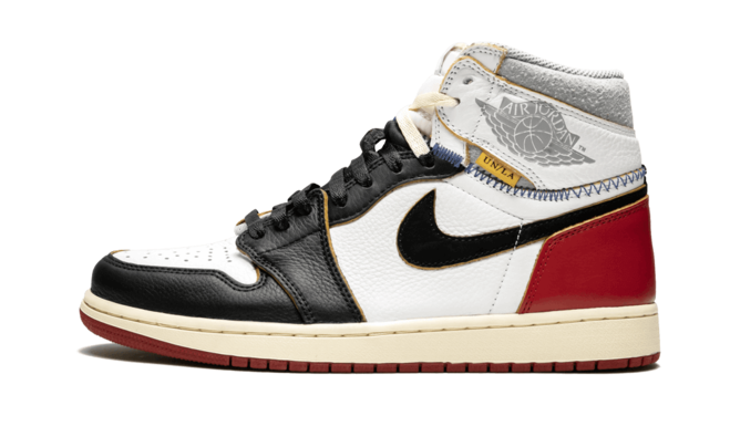 Air Jordan 1 Retro HI NRG/UN Union - Black Toe WHITE/BLACK-VARSITY RED