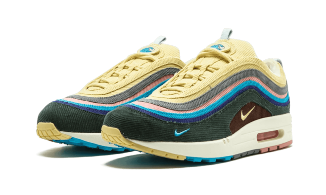 Nike Air Max 1/97 VF SW  - Sean Wotherspoon LT BLUE FURY/LEMON WASH