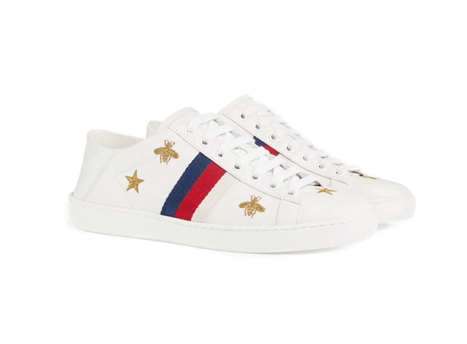 Gucci Ace with bees and stars