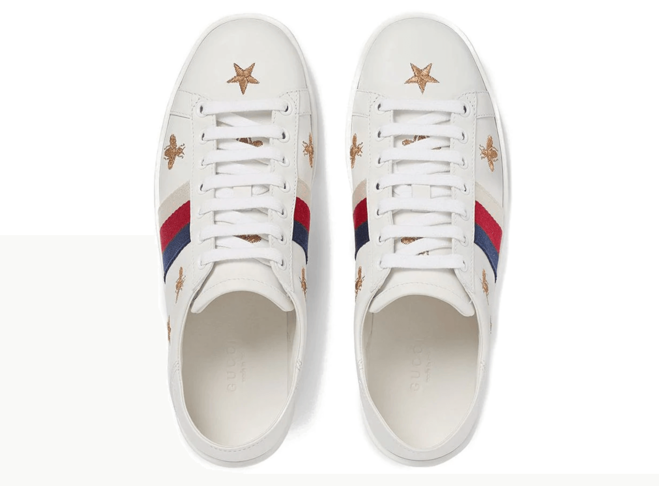 Gucci Ace with bees and stars