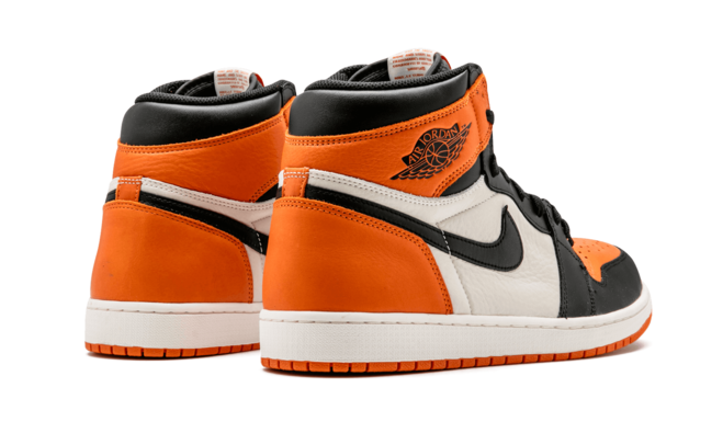 Air Jordan 1 Retro High OG - Shattered Backboard BLACK/STARFISH-SAIL