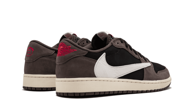 Air Jordan 1 Low - Travis Scott BLACK/SAIL-DARK MOCHA/UNIVERSI