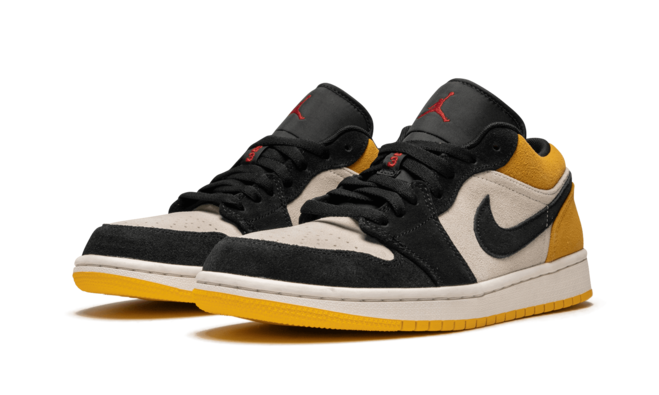 Air Jordan 1 Low - University Gold SAIL/GYM RED-UNIVERSITY GOLD