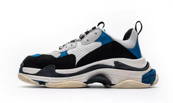 Balenciaga Triple S - Black/Blue 