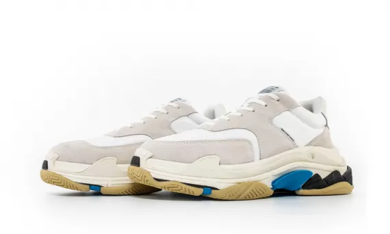 Balenciaga Triple S Trainer White / Blue / Black