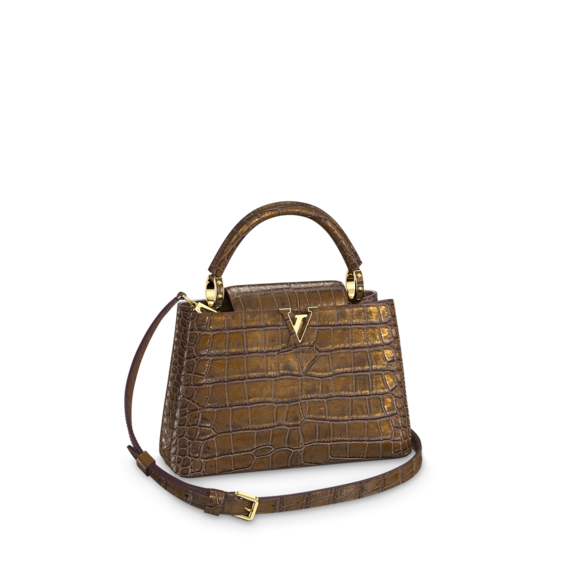 Louis Vuitton Capucines BB Fiery Brown