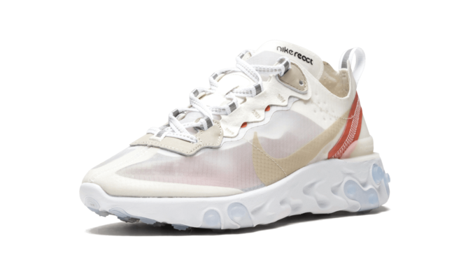 Nike React Element 87 Sail Light Bone-White