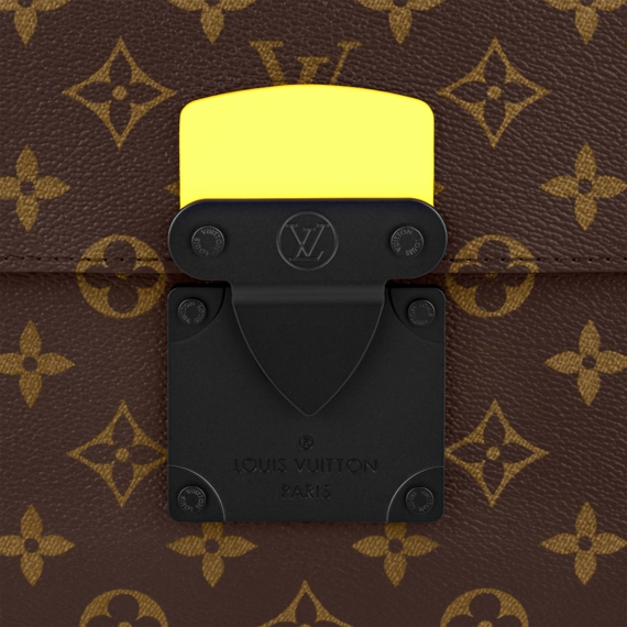 Louis Vuitton S Lock A4 Pouch Yellow