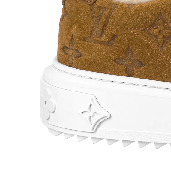 Louis Vuitton Time Out Sneaker Cognac Brown