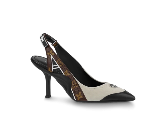 Louis Vuitton Archlight Slingback Pump Light Gray