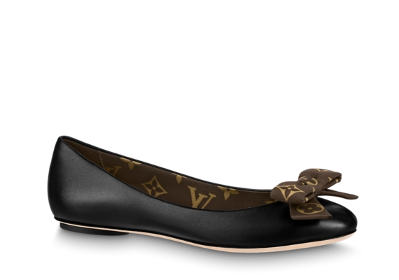 Louis Vuitton Popi Flat Ballerina Monogram-nylon lining