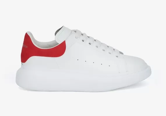 Alexander McQueen Oversized Sneaker in Lust Red