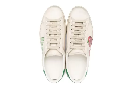 Gucci x Off-white New Ace graphic-print sneakers