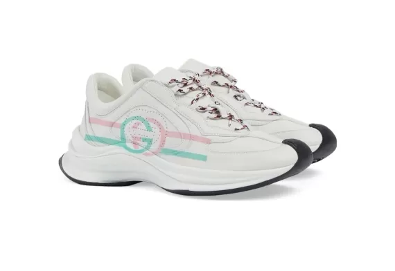 Gucci Gucci Run leather sneakers interlocking G