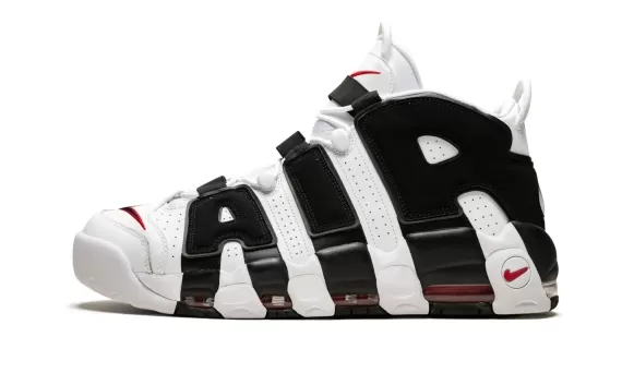 Nike Air More Uptempo - Bulls White/Black-University Red