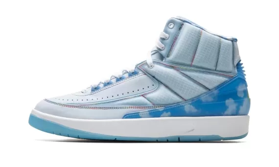 Air Jordan 2 - J Balvin Light Blue/White