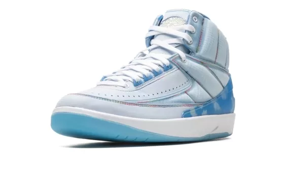 Air Jordan 2 - J Balvin Light Blue/White