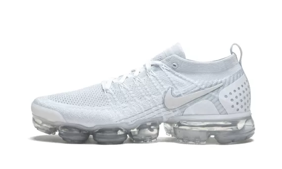 Nike Air Vapormax Flyknit 2 - White/white-Vast Grey