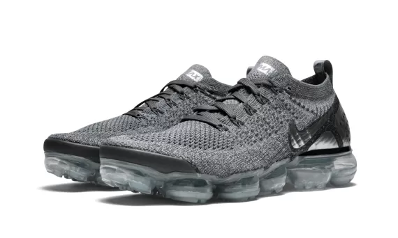 Nike Air Vapormax Flyknit 2 - Dark Grey/Chrome-Dark Grey