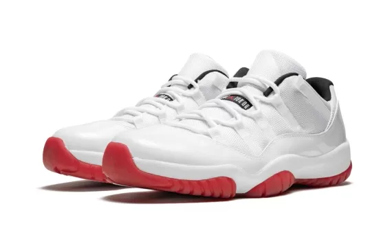 Air Jordan 11 Retro Low - White/Varsity Red