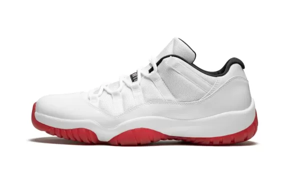 Air Jordan 11 Retro Low - White/Varsity Red