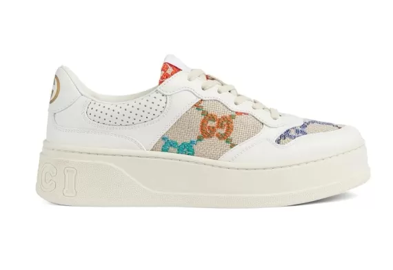 Gucci GG low-top sneakers - white/multicolour