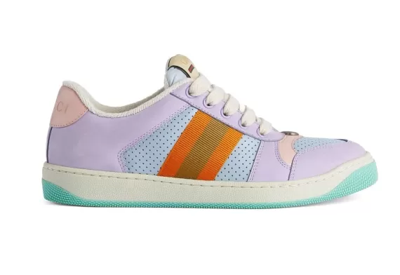 Gucci Lovelight Screener sneakers - Lilac Purple/multicolour