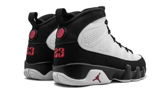 Air Jordan 9 Retro - White Black Red 2016 Release