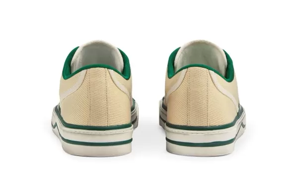 Gucci Tennis 1977 low-top sneakers - Beige/Green/Red