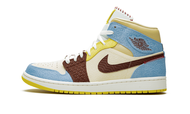 Air Jordan 1 Mid SE - Maison Chateau Rogue Fearless