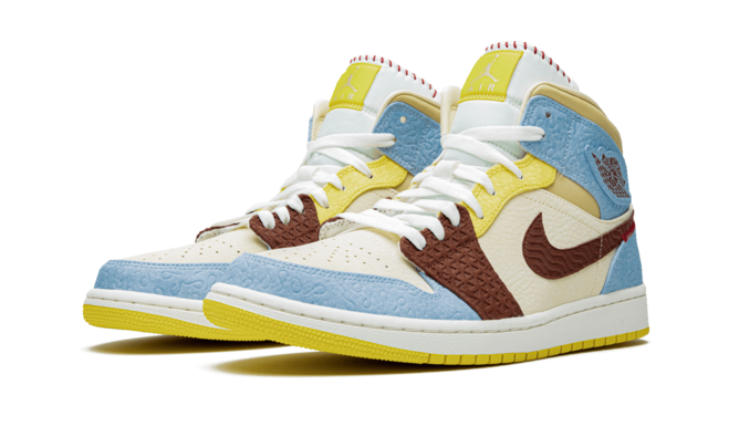 Air Jordan 1 Mid SE - Maison Chateau Rogue Fearless