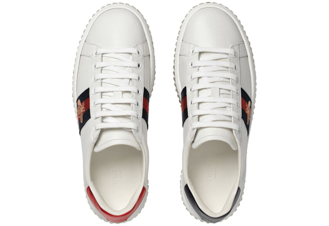 Gucci Ace Sneaker With Crystals