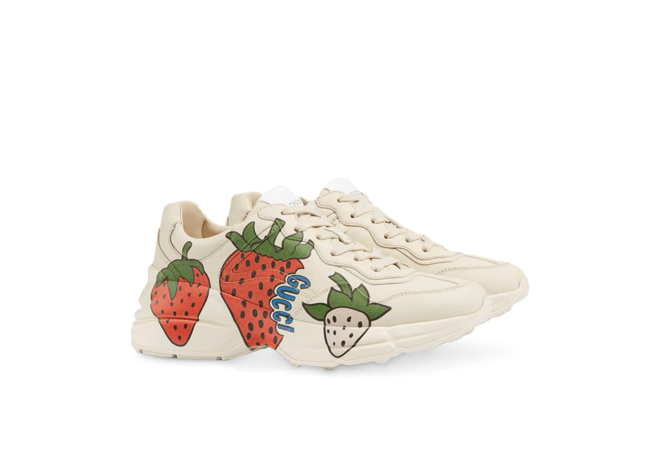 Gucci Rhyton Strawberry Sneakers