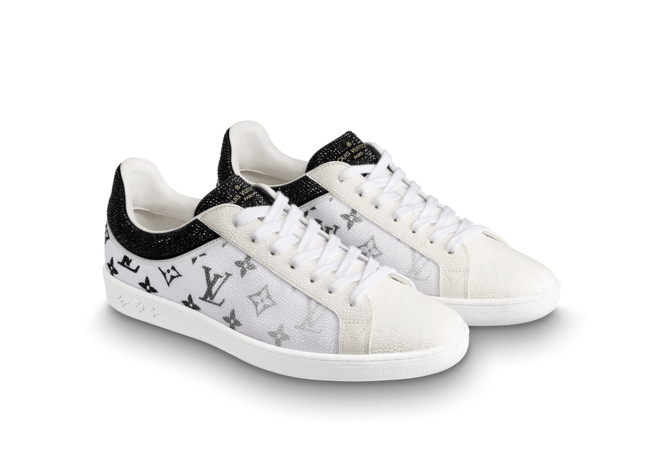 Louis Vuitton Luxembourg Sneaker Strass White