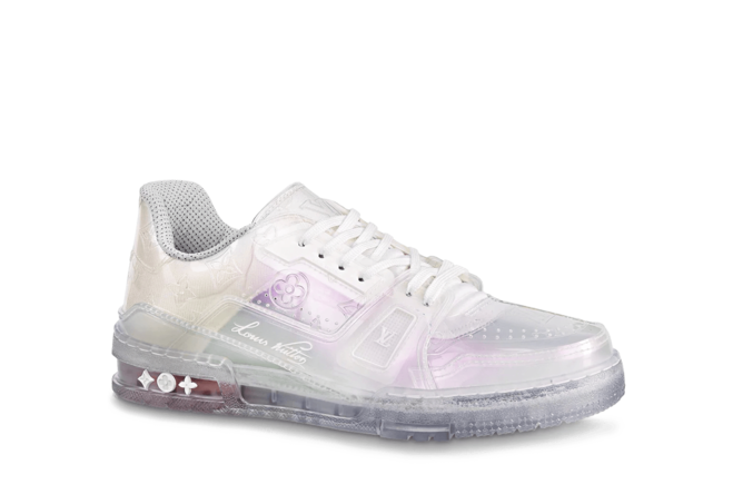 Louis Vuitton Trainer Sneaker Transparent Material White