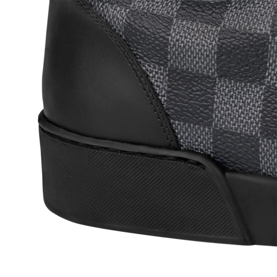 Louis Vuitton Match Up Sneaker Graphite Damier Coated Canvas