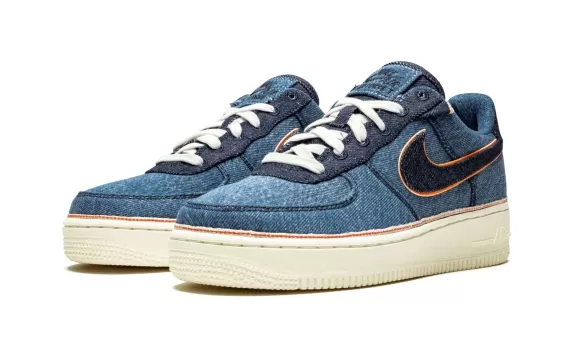 Nike Air Force 1 '07 PRM - Stonewash Blue